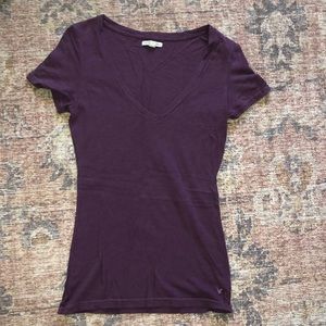 Plum casual Tee